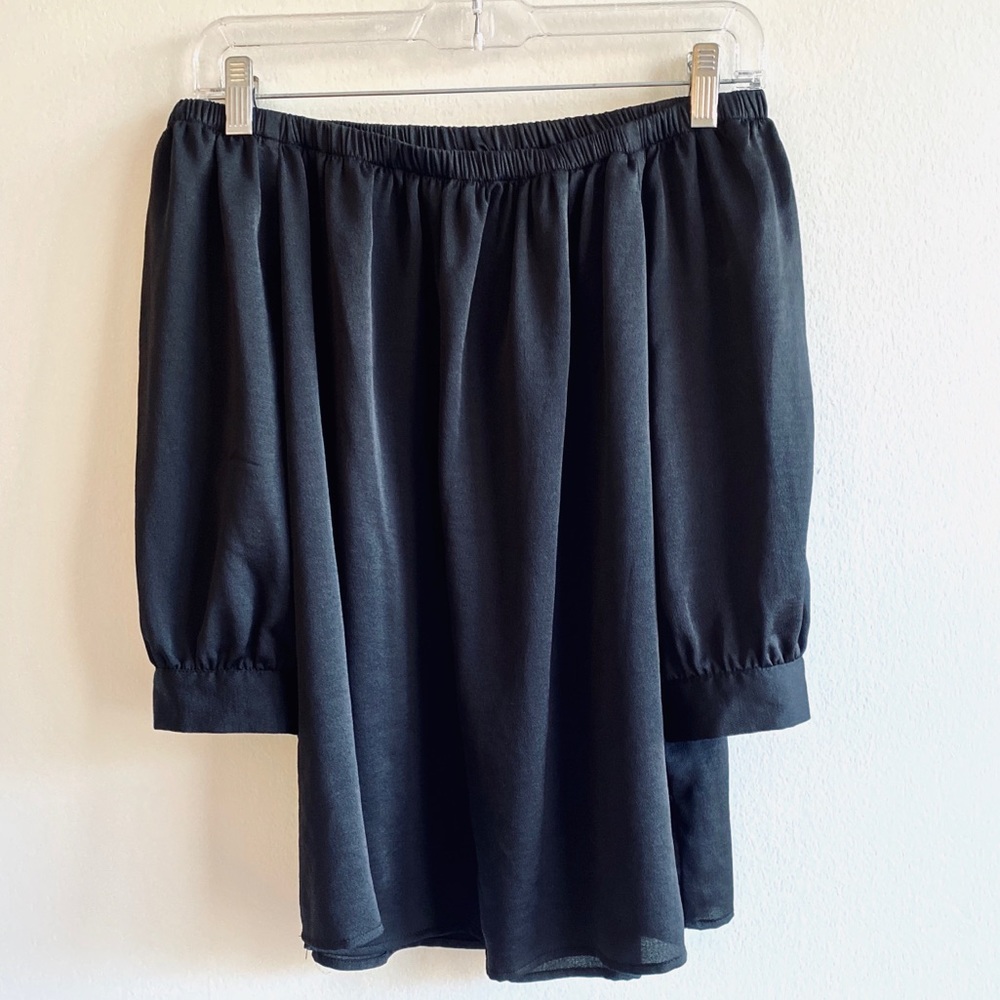 Vero Moda Off the Shoulder Black Top